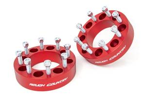 Rough Country 2 Inch Wheel Spacers  -  1095RED