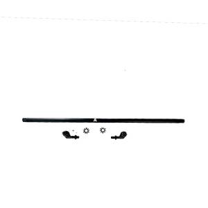 Apex Chassis Jeep Wrangler JK - 1 Ton Tie Rod Kit - Black Aluminum  -  KIT151