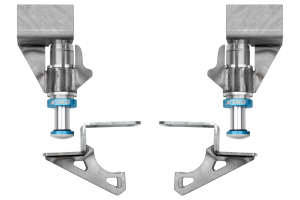 King Shocks 2007-2018 Chevrolet Silverado 1500 and GMC Sierra 1500 Rear 2 in Bump Stop Kit Pair 20AB001-100
