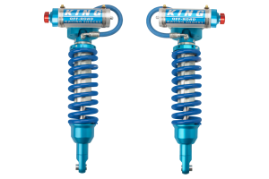 King Shocks 2015-2022 Chevrolet Colorado and GMC Canyon Front 2.5 in Diameter Remote Reservoir Adjustable Performance Coil Over Shock Kit Pair 25001-337A