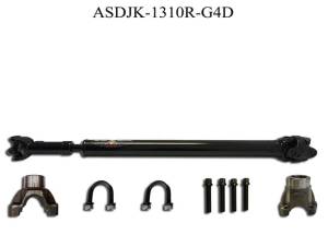 Adams Driveshaft Jeep Driveshafts & Installation | 1350 Offroad - Adams Driveshaft JK Rear 1310 CV Greaseable Driveshaft 4 Door - ASDJK-1310R-G4D - Image 4