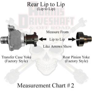 Adams Driveshaft Jeep Driveshafts & Installation | 1350 Offroad - Adams Driveshaft JK Rear 1310 CV Greaseable Driveshaft 2 Door - ASDJK-1310R-G2D - Image 3