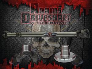 Adams Driveshaft Jeep Driveshafts & Installation | 1350 Offroad - Adams Driveshaft JK Rear 1350 Solid CV Driveshaft 4 Door - ASDJK-1350R-S4D - Image 5