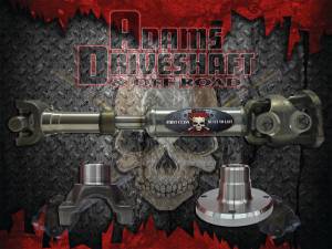 Adams Driveshaft Jeep Driveshafts & Installation | 1350 Offroad - Adams Driveshaft JK Rear 1350 Solid CV Driveshaft 2 Door - ASDJK-1350R-S2D - Image 2