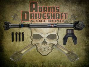 Adams Driveshaft Jeep Driveshafts & Installation | 1350 Offroad - Adams Driveshaft JL Front 1350 Solid CV Driveshaft 2 or 4 Door with Ult 60s - ASDJL-1350F-S-D60ULT - Image 2
