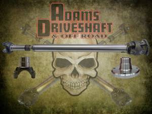 Adams Driveshaft Jeep Driveshafts & Installation | 1350 Offroad - Adams Driveshaft JL Rear 1350 Solid CV Driveshaft 4 Door (Rubicon - Sport - Sahara) - ASDJL-1350R-S4D - Image 2