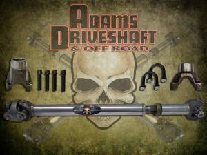 Adams Driveshaft Jeep Driveshafts & Installation | 1350 Offroad - Adams Driveshaft JL Rear 1310 Solid CV Driveshaft 2 Door (Sport - Sahara) Pinion Yoke Style - ASDJL-1310R-S2D - Image 2