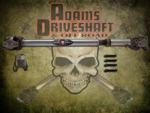 Adams Driveshaft Jeep Driveshafts & Installation | 1350 Offroad - Adams Driveshaft JL Front 1310 Solid CV Driveshaft with Flange 2 or 4 Door (Rubicon - Sport - Sahara) - ASDJL-1310F-S - Image 2