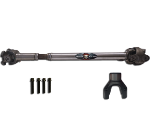 Adams Driveshaft Jeep Driveshafts & Installation | 1350 Offroad - Adams Driveshaft JT Front 1350 Solid CV Driveshaft (Half Round) (Rubicon - Sport - Overland) - ASDJT-1350HRF-S - Image 1