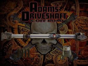 Adams Driveshaft Jeep Driveshafts & Installation | 1350 Offroad - Adams Driveshaft JT Front 1310 Solid CV Driveshaft with Flange (Rubicon - Sport - Overland) - ASDJT-1310F-S - Image 2