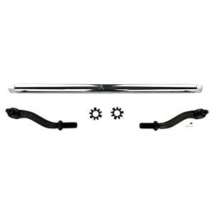 Apex Driveshaft HD JK 2.5 Ton HD Tie Rod Assembly, Polished Aluminum - KIT141