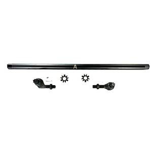 Apex Chassis Steering & Suspension Parts | 1350 Offroad - Apex Driveshaft Jeep Wrangler JK - 1 Ton Drag Link Kit - Black Aluminum - No Flip - KIT152 - Image 1