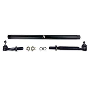 Apex Chassis Steering & Suspension Parts | 1350 Offroad - Apex Driveshaft HD Black Aluminum Drag Link Assembly - KIT387-BLK - Image 1