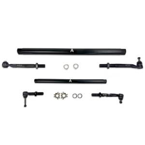 Apex Chassis Steering & Suspension Parts | 1350 Offroad - Apex Driveshaft HD ProLock Black Aluminum Tie Rod & Drag Link Assembly - KIT370-BLK - Image 1