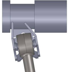 Artec Industries Jeep Axle Trusses & Fabrication Parts | 1350 Of - Artec Dana 60 Lower Link Axle Brackets 10 Deg 3.5-3.75-in Pair - BR1141 - Image 3