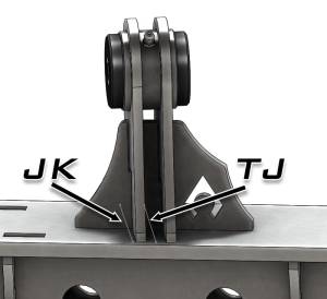 Artec Industries Jeep Axle Trusses & Fabrication Parts | 1350 Of - Artec Jeep TJ Weld On UCA Brackets for Low Pro Front Truss Daystar Bushings 1/2-in Bolt Size - BR1123 - Image 4