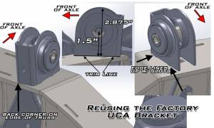 Artec Industries Jeep Axle Trusses & Fabrication Parts | 1350 Of - Artec Front Axle Truss for XJ - XJ3001 - Image 4