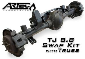 Artec Industries Jeep Axle Trusses & Fabrication Parts | 1350 Of - Artec TJ 8.8 Swap Kit with Truss 97-06 Wrangler TJ - TR8801 - Image 2