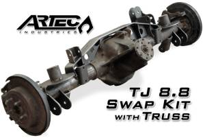 Artec Industries Jeep Axle Trusses & Fabrication Parts | 1350 Of - Artec TJ 8.8 Swap Kit with Truss 97-06 Wrangler TJ - TR8801 - Image 3