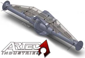 Artec Industries Jeep Axle Trusses & Fabrication Parts | 1350 Of - Artec Dana 60 Rear Truss - TR6060 - Image 2