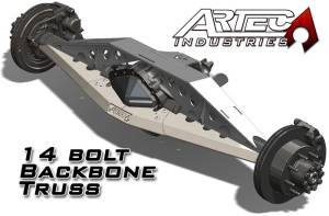 Artec Industries Jeep Axle Trusses & Fabrication Parts | 1350 Of - Artec 14 Bolt Backbone Truss - TR1407 - Image 1