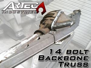 Artec Industries Jeep Axle Trusses & Fabrication Parts | 1350 Of - Artec 14 Bolt Backbone Truss - TR1407 - Image 4