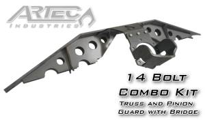 Artec Industries Jeep Axle Trusses & Fabrication Parts | 1350 Of - Artec 14 Bolt Combo Kit Single Rear Wheel SRW - TR1403 - Image 1