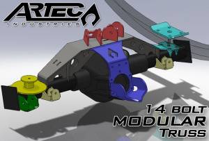 Artec Industries Jeep Axle Trusses & Fabrication Parts | 1350 Of - Artec 14 Bolt Modular Truss - TR1405 - Image 3