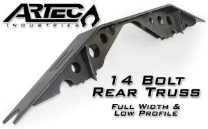 Artec Industries Jeep Axle Trusses & Fabrication Parts | 1350 Of - Artec 14 Bolt Rear Truss Single Rear Wheel SRW - TR1401 - Image 1