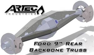 Artec Industries Jeep Axle Trusses & Fabrication Parts | 1350 Of - Artec Ford 9-in Backbone Truss 3.0-in Tube - TR0905 - Image 2
