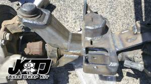 Artec Industries Jeep Axle Trusses & Fabrication Parts | 1350 Of - Artec JK2TJ Front Axle Swap Kit Dana 44 Rubicon LCA Brackets with CAM Slot - TJ4416 - Image 3