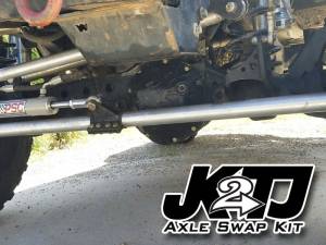Artec Industries Jeep Axle Trusses & Fabrication Parts | 1350 Of - Artec JK2TJ Front Axle Swap Kit Dana 44 Rubicon LCA Brackets with CAM Slot - TJ4416 - Image 4