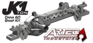 Artec Industries Jeep Axle Trusses & Fabrication Parts | 1350 Of - Artec JK 1 Ton Front Dana 60 Swap Kit with Daystar Bushings - JK6011 - Image 4
