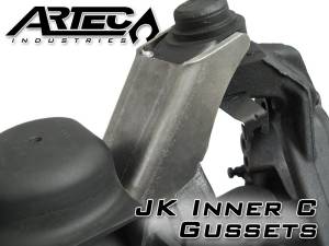 Artec Industries Jeep Axle Trusses & Fabrication Parts | 1350 Of - Artec JK Inner C Gussets - JK4405 - Image 2