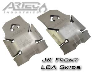 Artec Industries Jeep Axle Trusses & Fabrication Parts | 1350 Of - Artec JK Front LCA Skids - JK4404 - Image 1