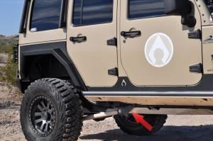 Artec Industries Jeep Axle Trusses & Fabrication Parts | 1350 Of - Artec JK Long Arm LCA Frame Bracket Pair - JK2021 - Image 2