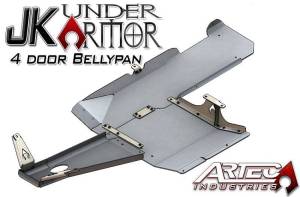 Artec Industries Jeep Axle Trusses & Fabrication Parts | 1350 Of - Artec JK Under Armor 2 Door Bellypan Kit 12-16 Wrangler JK - JK1020 - Image 2