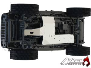 Artec Industries Jeep Axle Trusses & Fabrication Parts | 1350 Of - Artec JK Under Armor 4 Door Bellypan Kit 12-17 Wrangler JK Unlimited - JK1010 - Image 1