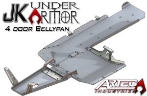 Artec Industries Jeep Axle Trusses & Fabrication Parts | 1350 Of - Artec JK Under Armor 4 Door Bellypan Kit 12-17 Wrangler JK Unlimited - JK1010 - Image 3
