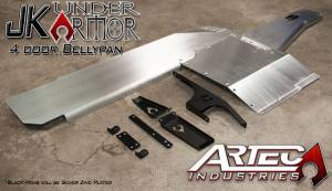 Artec Industries Jeep Axle Trusses & Fabrication Parts | 1350 Of - Artec JK Under Armor 4 Door Bellypan Kit 12-17 Wrangler JK Unlimited - JK1010 - Image 4