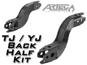 Artec Industries Jeep Axle Trusses & Fabrication Parts | 1350 Of - Artec TJ/YJ Back Half Frame Kit - FK0002 - Image 1