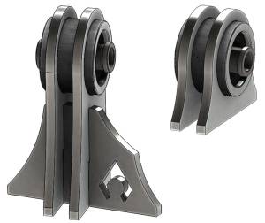 Artec Industries Jeep Axle Trusses & Fabrication Parts | 1350 Of - Artec Jeep TJ Weld On UCA Brackets for Low Pro Front Truss Daystar Bushings 7/16-in Bolt Size - BR1122 - Image 2