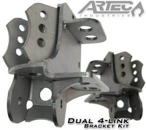 Artec Industries Jeep Axle Trusses & Fabrication Parts | 1350 Of - Artec Dual 4 Link Frame Bracket Pair - BR1013 - Image 1