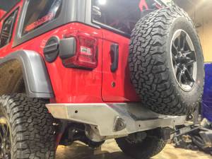 Artec Industries Jeep Axle Trusses & Fabrication Parts | 1350 Of - Artec NightHawk Jeep JL Rear Bumper Bare - JL5501 - Image 2