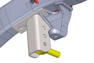 Artec Industries Jeep Axle Trusses & Fabrication Parts | 1350 Of - Artec Jeep TJ Trackbar Mount 97-06 Wrangler TJ 2.5 3.5-in Stretch - TJ2001 - Image 3