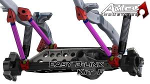 Artec Industries Jeep Axle Trusses & Fabrication Parts | 1350 Of - Artec Easy 3 Link Kit F for Artec Trusses No Tubing Outside Frame Chevy / Ford 78-79 Front Driver Rear Passenger - LK0102 - Image 2