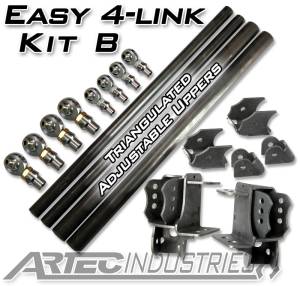 Artec Industries Jeep Axle Trusses & Fabrication Parts | 1350 Of - Artec Easy 4 Link Kit B Bracket Set - LK0215 - Image 1