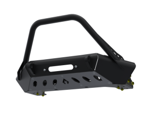 Artec Industries Jeep Axle Trusses & Fabrication Parts | 1350 Of - Artec 07-Up Jeep Wranger/Gladiator High Clearance Front Bumper with Hoop Powdercoat Black Steel - JJ9022 - Image 3