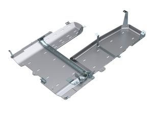 Artec Industries Jeep Axle Trusses & Fabrication Parts | 1350 Of - Artec JLU T-Case/Fuel Skid/ DPF Only - 4 Door 3.0L Diesel Aluminum - JL4199 - Image 2