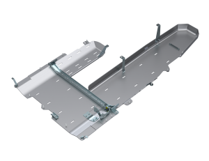 Artec Industries Jeep Axle Trusses & Fabrication Parts | 1350 Of - Artec JT Gladiator T-Case/Fuel Skid/ DPF Only - 3.0L Diesel Aluminum - JT4139 - Image 1
